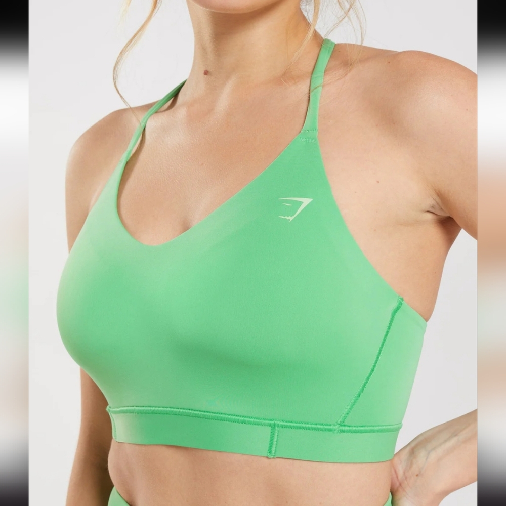 Gymshark NWOT Lime Green Sports Bra